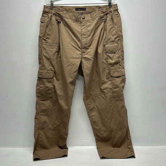 5.11 Tactical Stryke Pants Operator Uniform Cargo Pant Khaki Tan Men's 40 x 30" - Picture 2 of 8